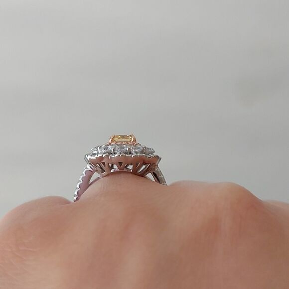 2 Carat Citrine Sterling Silver Ring - Picture 8 of 13
